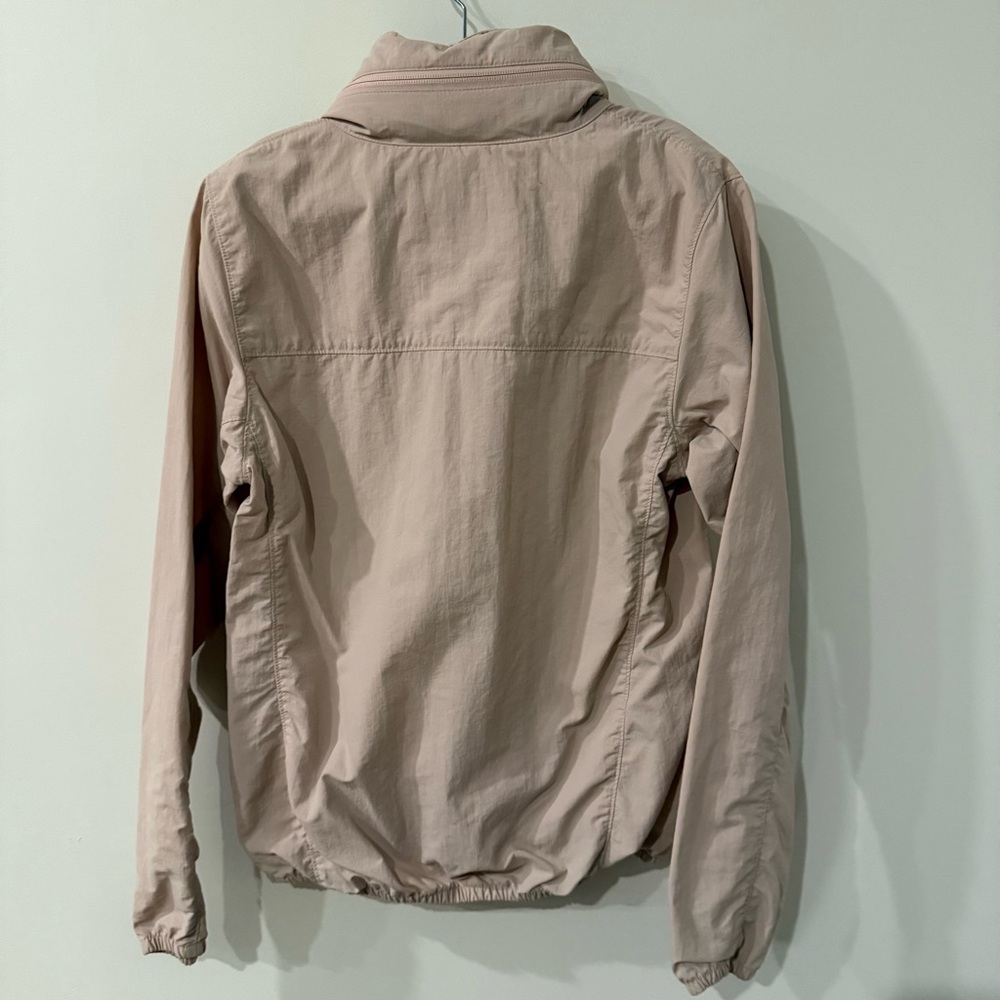 Light Pink Windbreaker Jacket - Picture 2 of 3